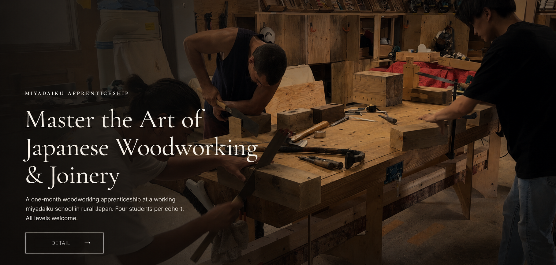 Master the Art of Japanese Woodworking and Joinery
